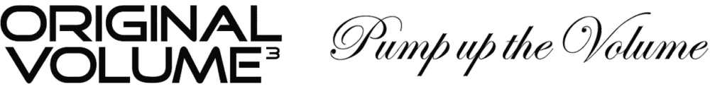 Logo Original Volume Pump Up The Volume Toulouse.